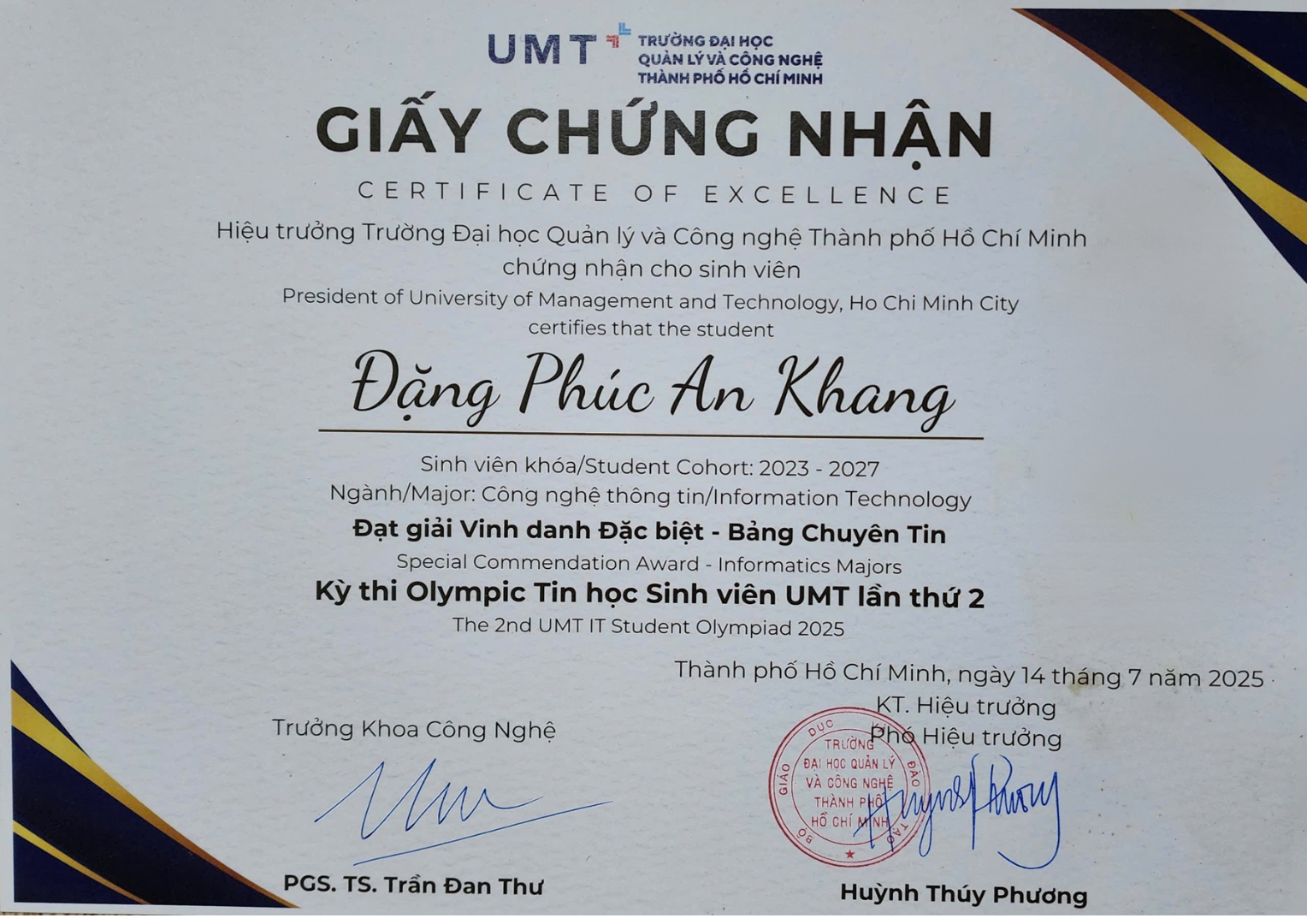Hình minh chứng cho cuộc thi Hackathon Logistics Nhân Đạo 2025